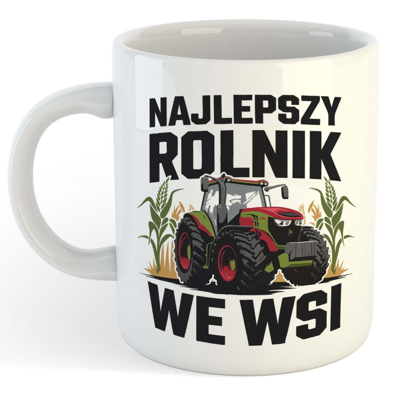 Kubek na prezent dla rolnika - Najlepszy Rolnik We Wsi