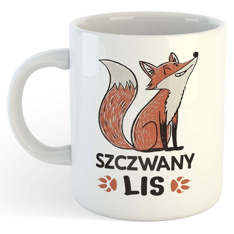 Kubek z lisem - Szczwany Lis